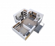 Nowe mieszkanie B.0.1 | 41.98 m2 | 2 | 0