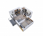 Nowe mieszkanie A.1.6a | 41.98 m2 | 2 | 1
